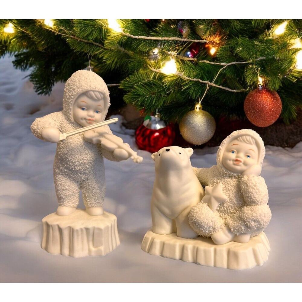 Vintage 1996 Dept 56 RETIRED Snowbabies YOU ARE MY LUCKY STAR #68814 In Box